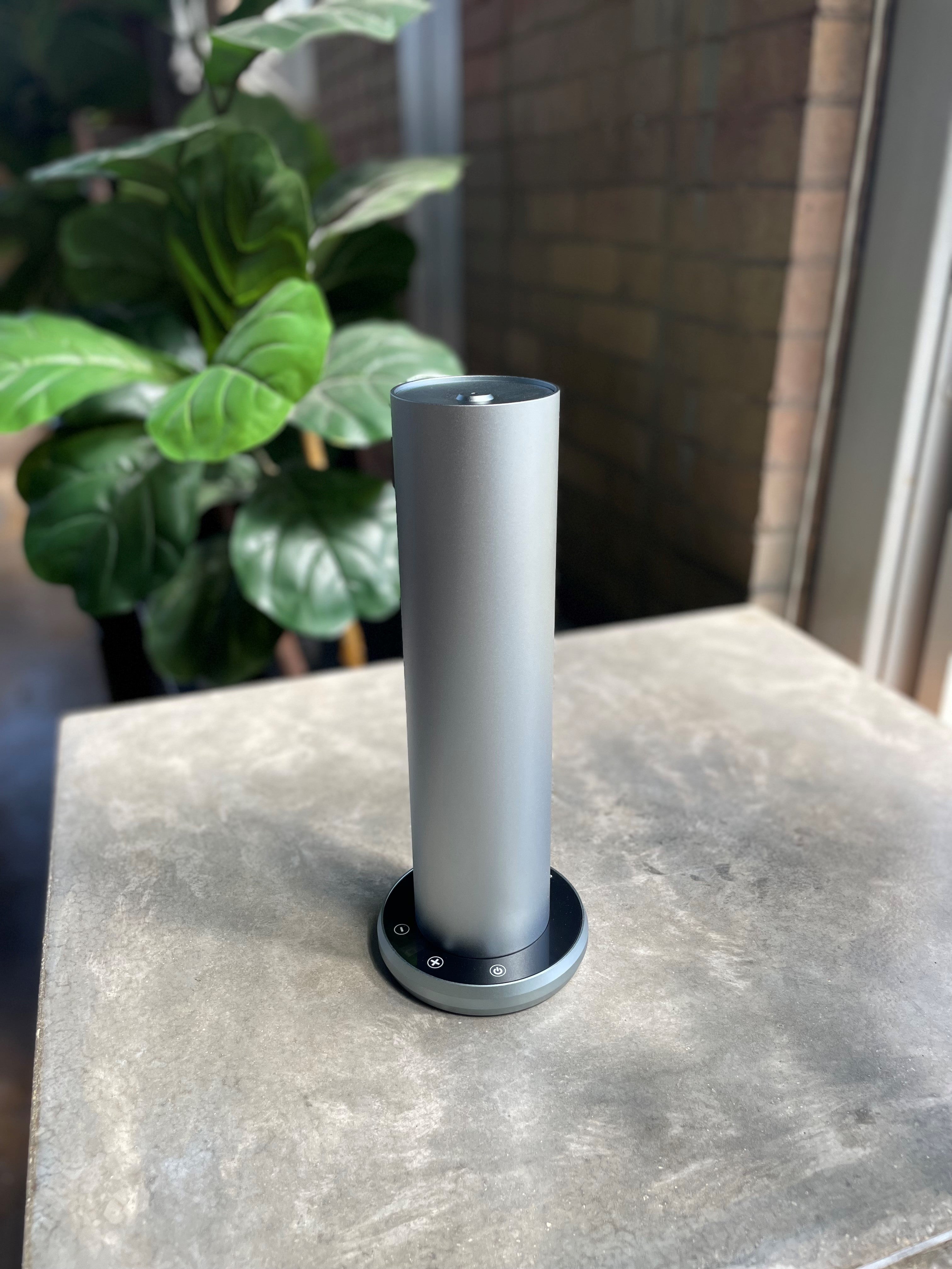 The Parlor Tabletop Diffuser - Titanium – The Scent Effect Residential
